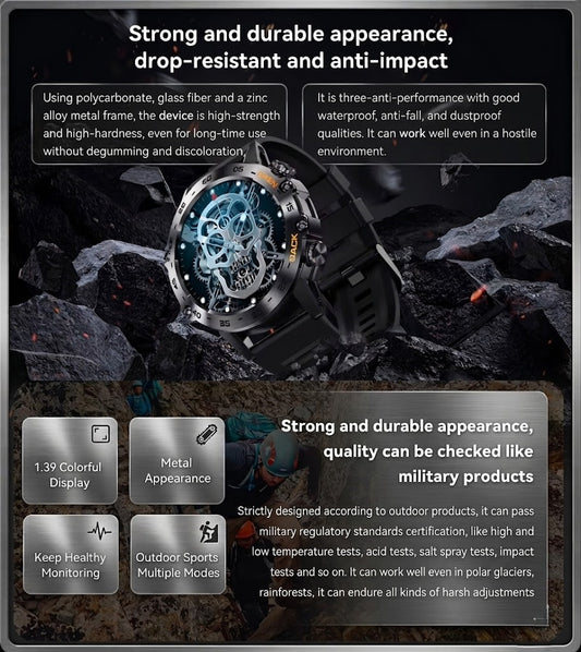 K52 Outdoor Smartwatch (2026 Edition)