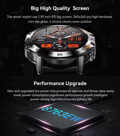 K52 Outdoor Smartwatch (2026 Edition)