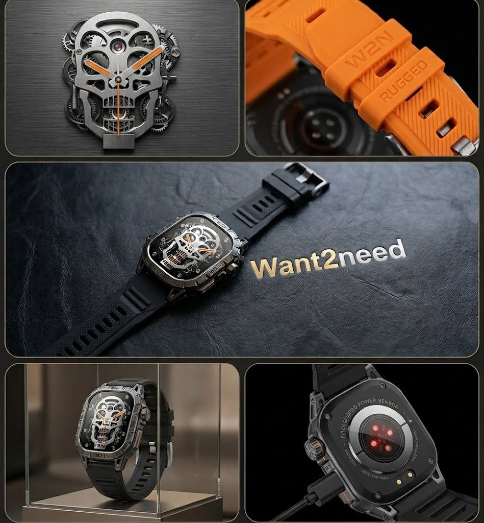 K63 Ultra Smartwatch - Calls, Messaging, GPS, Heart rate, Music & more